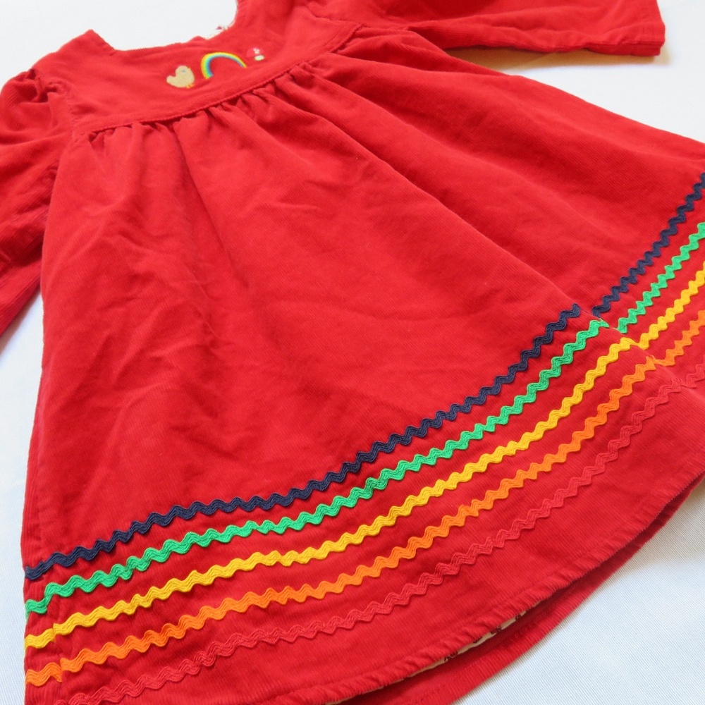 Little Bird Baby Girl Rainbow 6-9 Months Dress - Picture 5 of 7
